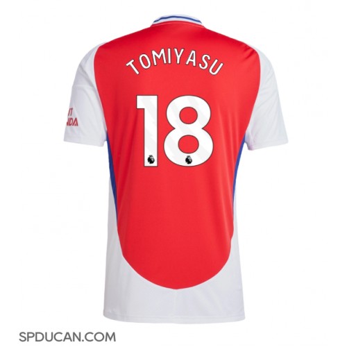 Muški Nogometni Dres Arsenal Takehiro Tomiyasu #18 Domaci 2024-25 Kratak Rukav